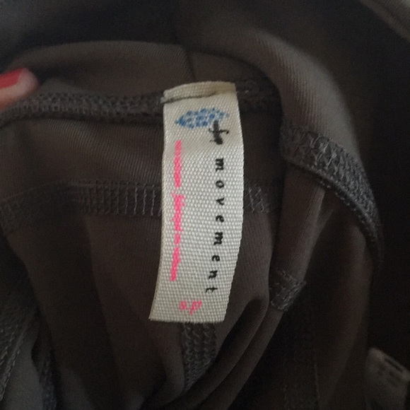 NWOT FREE PEOPLE High-Rise Ankle Flex It Leggings - Picture 11 of 12